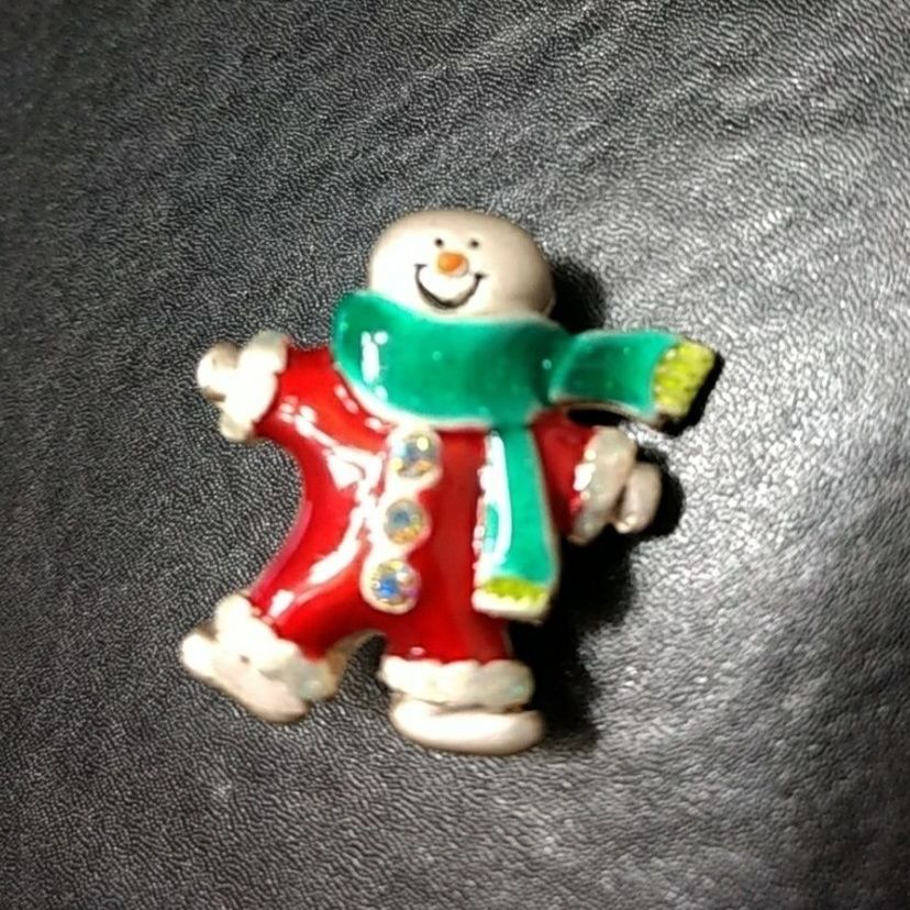 Ajmc Snowman Pin
